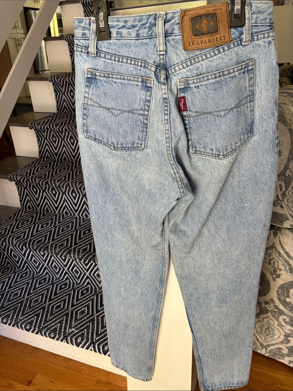 Z. Cavaricci Light Blue High-Rise Women's Jeans